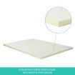 King Size Mattress Topper with High Density Foam - 5cm Thick