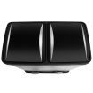 60L Rubbish Bin Dual Compartment Dustbin Pedal Recycling Trashcan Modern Kitchen Waste Garbage Stainless Steel