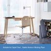PVC Computer Office Chairmat Carpet Floor Protector -135cm x 114cm