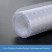 PVC Computer Office Chairmat Carpet Floor Protector -135cm x 114cm