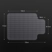 PVC Computer Office Chairmat Carpet Floor Protector -135cm x 114cm
