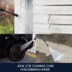 Electric High Pressure Washer Water Cleaner Sprayer with 8-Metre High-Quality Hose