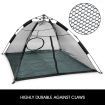 Outdoor Pop-up Pup Tent Portable for Pets Dogs Cats with Bonus PE Mat & Carry Bag One Step Assembly