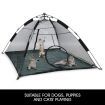 Outdoor Pop-up Pup Tent Portable for Pets Dogs Cats with Bonus PE Mat & Carry Bag One Step Assembly