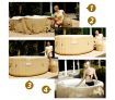 Tan Lay-Z-Spa 4-6 Person Inflatable Hot Tub