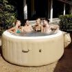 Tan Lay-Z-Spa 4-6 Person Inflatable Hot Tub