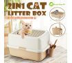 Cat Toilet Litter Box Tray House With Handle and Scoop
