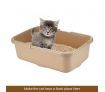 Cat Toilet Litter Box Tray House With Handle and Scoop