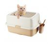 Cat Toilet Litter Box Tray House With Handle and Scoop