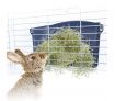 Rabbit Hutch Bunny Cage Pet House Mobile Safety Pen Small Animal Home Water Bottle 120cm