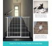 Pet Safety Gates Dog Safe Fence Puppy Baby Child Security Stair Barrier Door 30CM Extension Adjustable 100CM Height