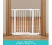 Pet Safety Gates Safe Fence Dog Puppy Child Baby Security Stair Barrier Door 10CM Extension Adjustable 77CM Height