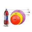 Eco-friendly Dog Flyer Natural Rubber Material Dog Frisbee Toy for Training