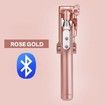 Protable Cell Phones 3 in 1 Bluetooth With 360 Degrees Mirror Selfie Stick
