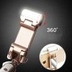 Protable Cell Phones 3 in 1 Bluetooth With 360 Degrees Mirror Selfie Stick