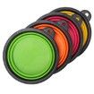 Pet Travel Bowl Silicone Collapsible Feeding Water Dish Feeder