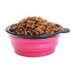 Pet Travel Bowl Silicone Collapsible Feeding Water Dish Feeder