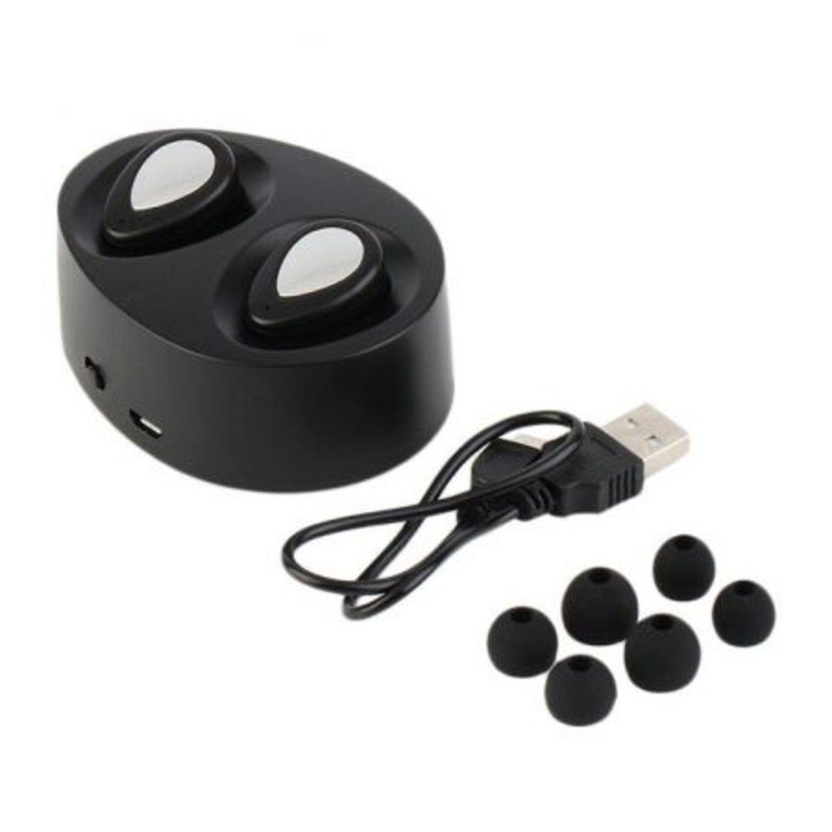 Mini TWS Twins True Wireless Bluetooth Stereo Headset In-Ear Earphones