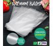 Vacuum Seal Bags 100PCS 20x30CM Pre-cut Food Saver Double Sided Twill Bag for Vacuum Sealers