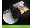 Vacuum Sealer Bags 25x35CM 100PCS Embossed Pre-cut Food Saver Bags for Vacuum Sealers