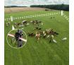 2 x 600M Roll Polytape Electric Stainless Steel UV Stabilized Fence Poly Tape Wire for Livestock