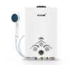 MAXKON 10 in 1 550L/Hr Portable Outdoor Gas LPG Instant Shower Water Heater - White