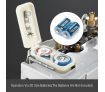 MAXKON 520L/Hr Portable Outdoor Gas LPG Instant Shower Water Heater - Silver