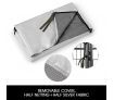 Pet Playpen Dog Cat Enclosure Ferret Fence Rabbit Exercise Cage Fabric Cover 100x80CM/Panel 8 Panels L