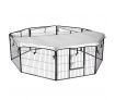 Pet Playpen Dog Cat Enclosure Ferret Fence Rabbit Exercise Cage Fabric Cover 100x80CM/Panel 8 Panels L