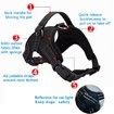 Dog Harness Collar Lead Pets Vest Dog Leads Dog Accessories Color Red