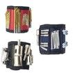 Magnetic Wristband Belt Bag For Holding Screw Nail Drill Bits Repair Tools With 10Pcs Strong Magnets