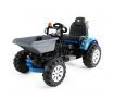 Kids Tractor 12V Electric Ride on Digger Car Black & Blue
