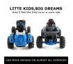 Kids Tractor 12V Electric Ride on Digger Car Black & Blue