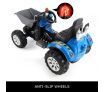 Kids Tractor 12V Electric Ride on Digger Car Black & Blue