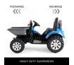 Kids Tractor 12V Electric Ride on Digger Car Black & Blue