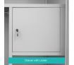 Filing Cabinet Lockable Steel Storage Cupboard with Hanger Drawer