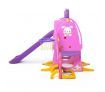 Colorful 7 in 1 Kids Playset with Swing & Slide Basketball Toys