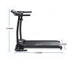 Genki Treadmill Folding Fitness Exercise Machine Gym Equipment w/340mm Belt