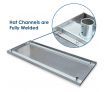 Kitchen Prep Table Cater Work Bench Table Stainless Steel W/Adjustable Feet 2438mmx762mm