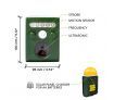 Ultrasonic Bird & Animal Repeller with Loudspeaker Alarm Solar Powered Pest Repeller