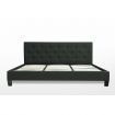LUXDREAM  Charcoal Linen Bed Frame-Super King