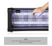 Maxkon 40W Insect Killer Eco Mosquito Fly Bug Zapper Electronic Home Pest Control - Black