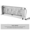 Maxkon 40W Insect Killer Eco Mosquito Fly Bug Zapper Electronic Home Pest Control - Grey