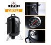 Maxkon Vertical 16" Charcoal Barrel Smoker Portable Outdoor Camping BBQ Grill