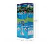 Bestway 3.66M Above Ground Metal Frame Swimming Pool w/Filter Pump