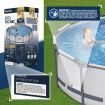 Bestway 4.27M Above Ground Metal Frame Swimming Pool w/Filter Pump