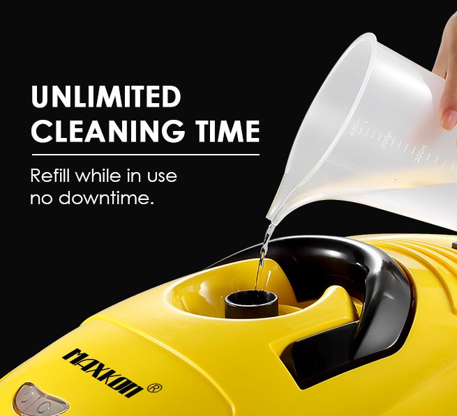 Maxkon 3.4L Commercial Home High Pressure Steam Cleaner Mop Carpet Floor Window