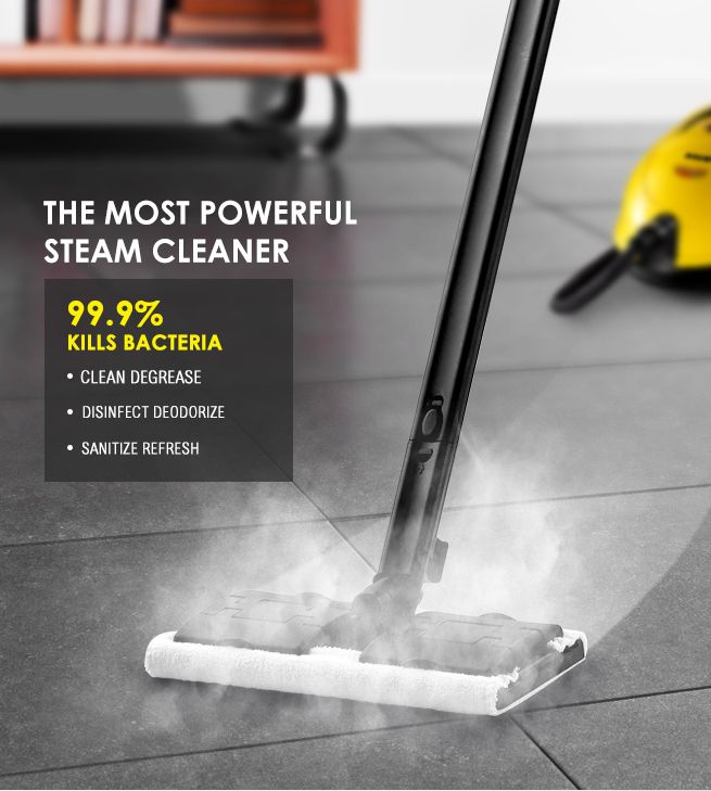 Maxkon 3.4L Commercial Home High Pressure Steam Cleaner Mop Carpet Floor Window