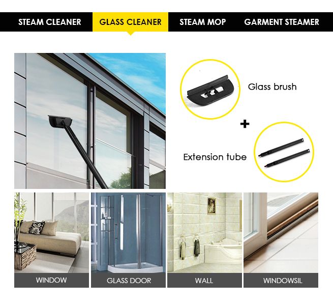 Maxkon 3.4L Commercial Home High Pressure Steam Cleaner Mop Carpet Floor Window