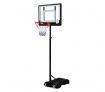 Genki Adjustable 1.55m-2.1m Portable Kids Basketball Hoop System Stand w/Cover